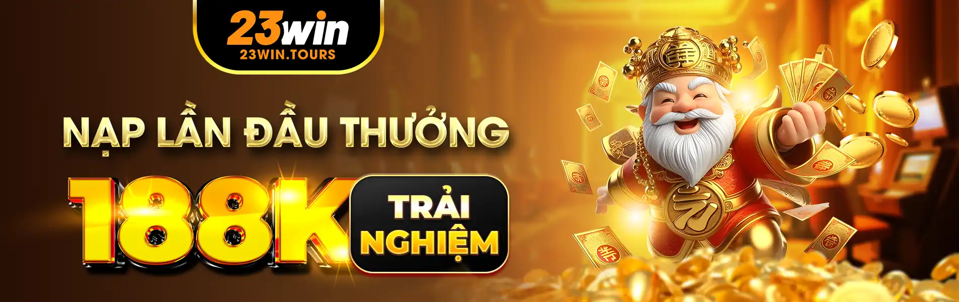 23win - Nạp lần đầu thưởng 188k trải nghiệm